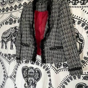 Women Luciano Dante Fancy Blazer with Pearl accents